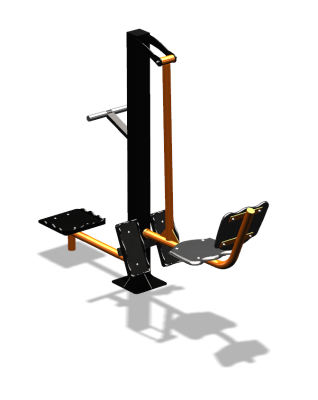 Уличный тренажер "Жим ногами Твистер" УТ305 в Челябинске