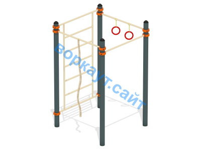 Воркаут комплекс ВC-18 в Челябинске Воркаут комплекс ВC-18 в Челябинске