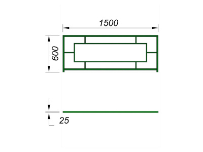 Ограждение площадки МАФ 5000 в Челябинске