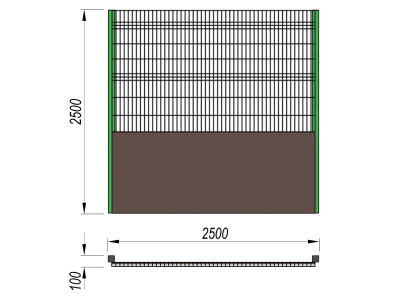 Ограждение хоккейной коробки МАФ 5202 в Челябинске