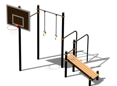Спортивный комплекс воркаут ВС-143 в Челябинске
