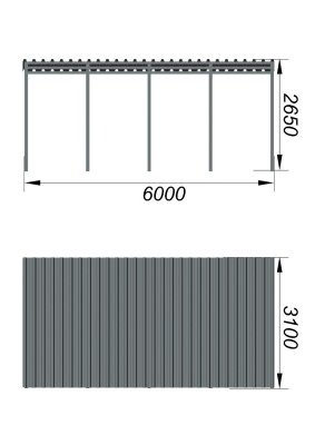 Теневой навес трибун МАФ 4130 в Челябинске