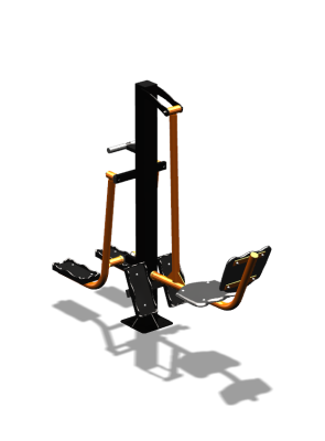 Уличный тренажер "Жим ногами Шпагат" УТ315 в Челябинске