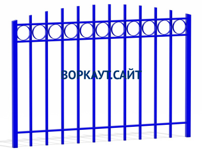 Ограждение спортивной площадки МАФ 5005 в Челябинске