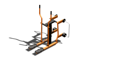 Силовой уличный тренажер  "Лыжи"  УТ406 в Челябинске