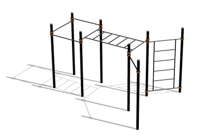 Спортивный комплекс воркаут ВС-117 в Челябинске
